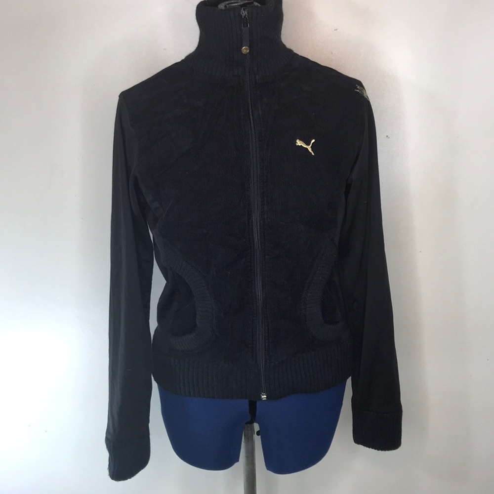 Corduroy Puma Black Jacket
